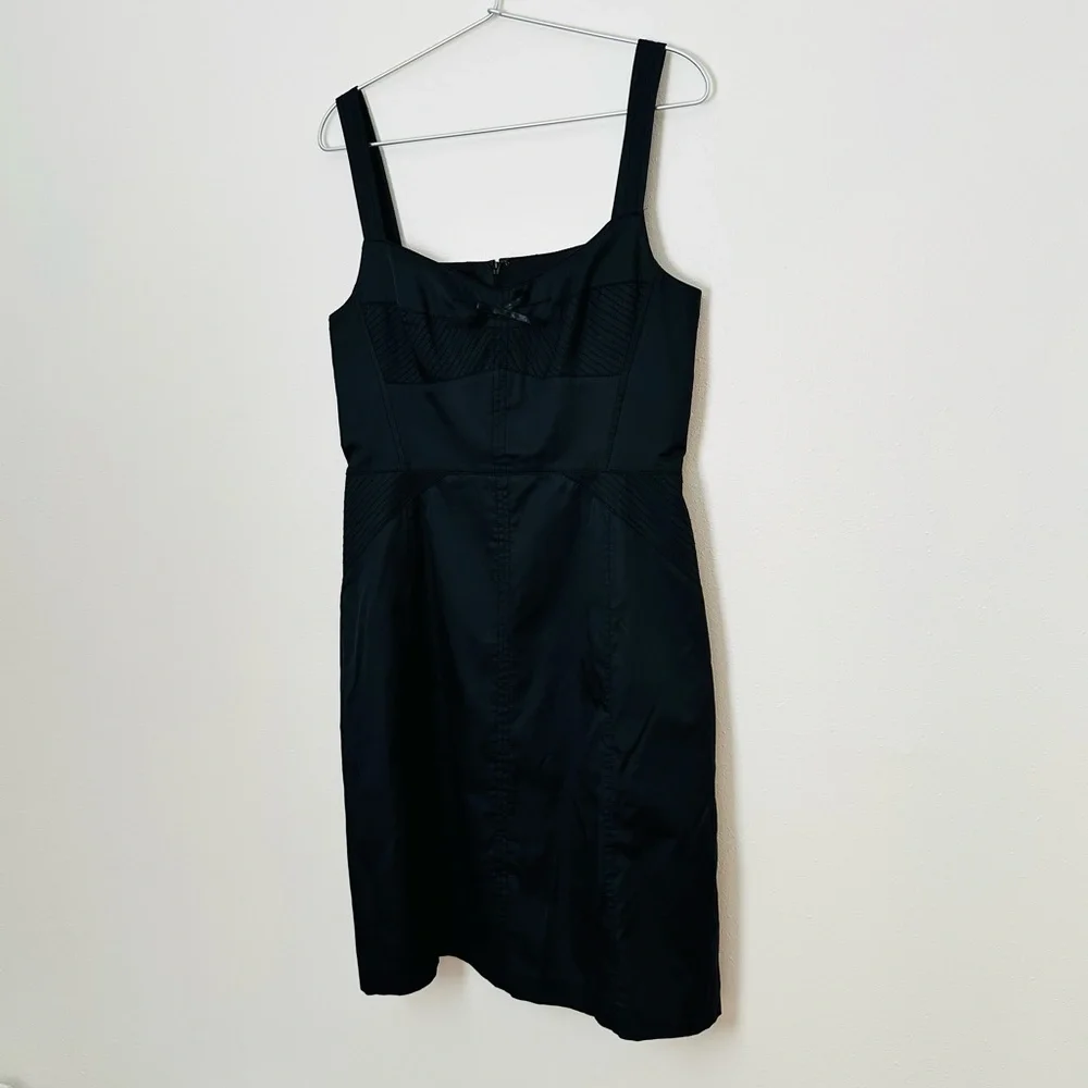 Banana Republic black strap mini dress - Picture 5 of 7